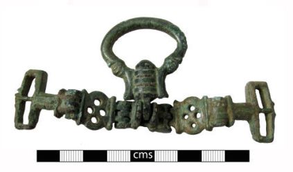 double buckle with swivel. England